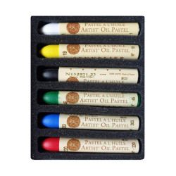 Sennelier discovery set of oil pastels 6 pcs