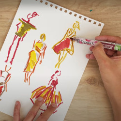 Pebeo Colorex marker atrament akwarelowy - sklep plastyczny - szał dla