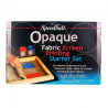 Speedball set of paints for screen printing on dark fabrics 6x118ml