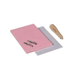 Speedball speedy carve basic set for linocut 5 pieces