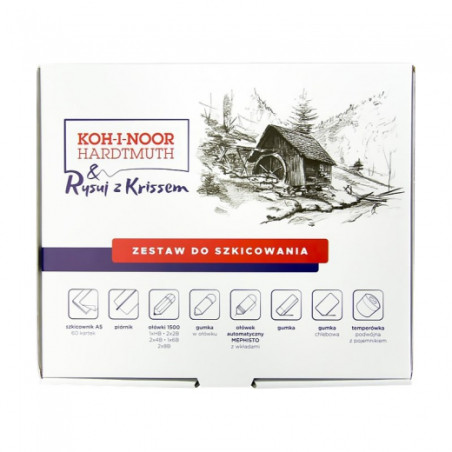 Koh-i-noor draw with kriss sketch kit