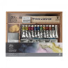 Winsor&Newton set of professional watercolors and accessories 20 items