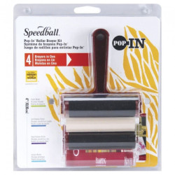 Speedball pop in set of 4 graphic rollers