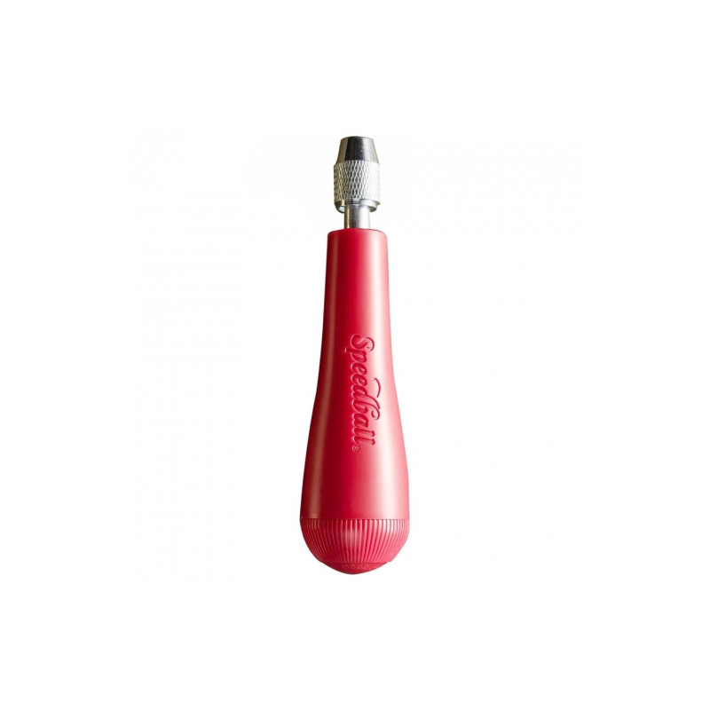 Speedball red linocut chisel holder