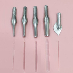 Speedball lino cutter set of 5 blades