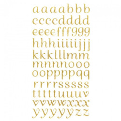 DP Craft alphabet stickers lowercase letters 90pcs