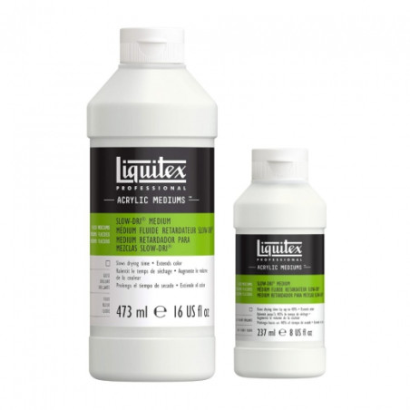 Liquitex slow drying medium that slows down drying