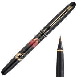 Kuretake mannen mouhitsu makie-monogatari akafuji brush pen
