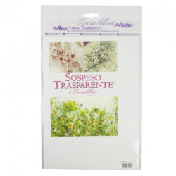 Sospeso Transparente white shrink film 4 pcs 21 x 29 cm