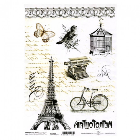 ITD transfer paper A4 002 retro