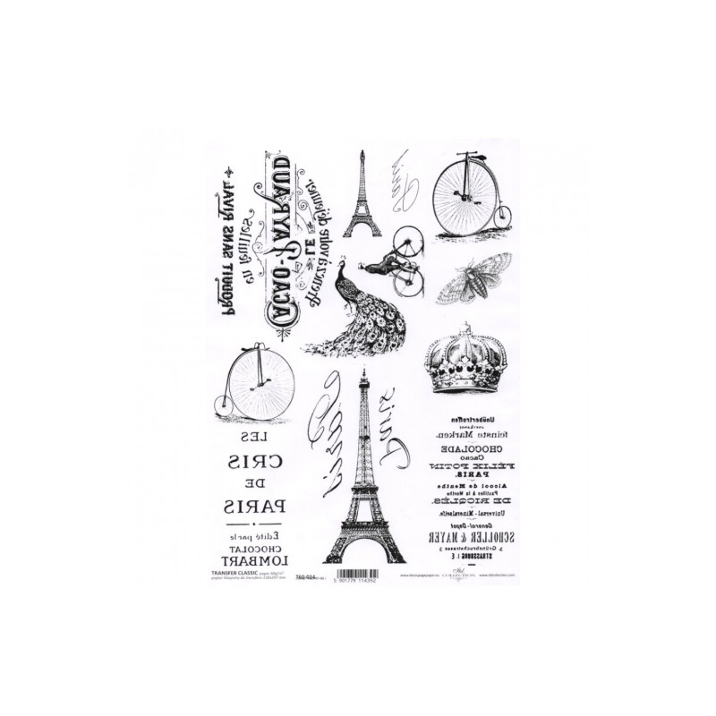 ITD transfer paper A4 014 Paris