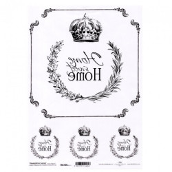 ITD transfer paper A4 020 sweet home