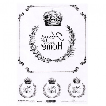 ITD transfer paper A4 020 sweet home