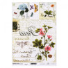 ITD transfer paper A4 024 flowers butterflies