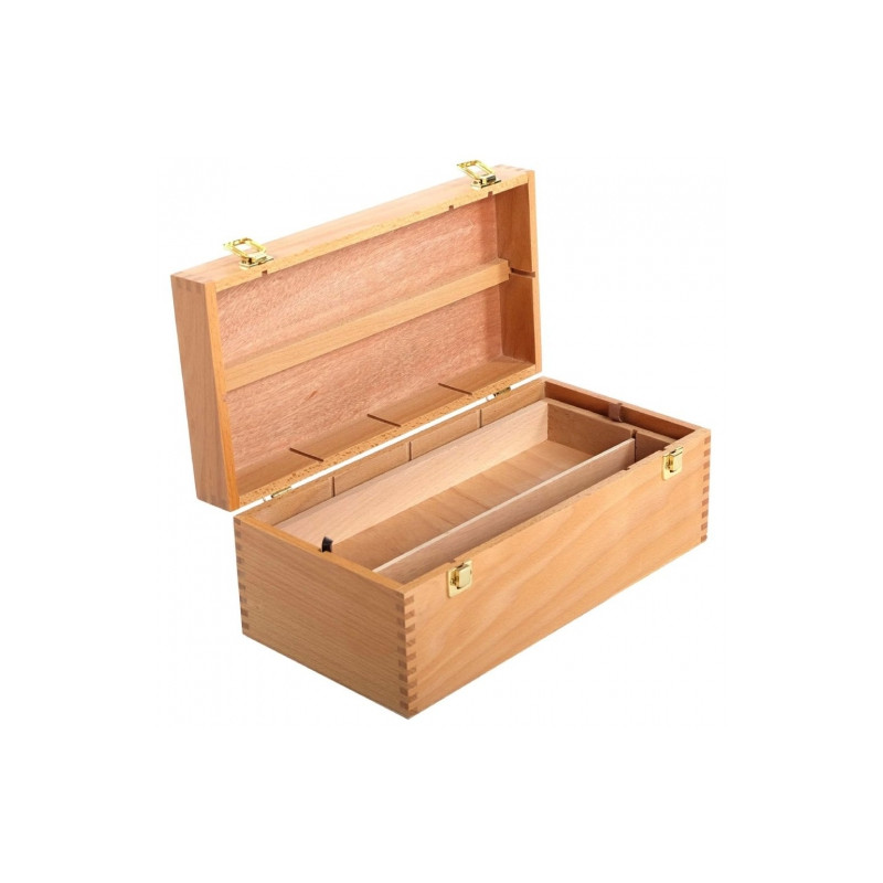 Large wooden case 40 x 20 x 16 cm