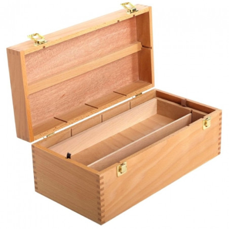 Large wooden case 40 x 20 x 16 cm