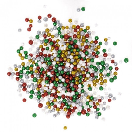 Dp Craft Christmas glitter styrofoam balls