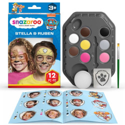 Snazaroo skye & rubble dog patrol paint set