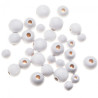 DP Craft white beads 30 pcs
