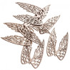 DP Craft wooden openwork wings 6 pcs