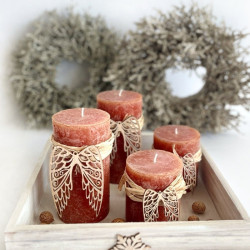 DP Craft skrzydła drewniane ażurowe 6szt - sklep plastyczny - szał dla