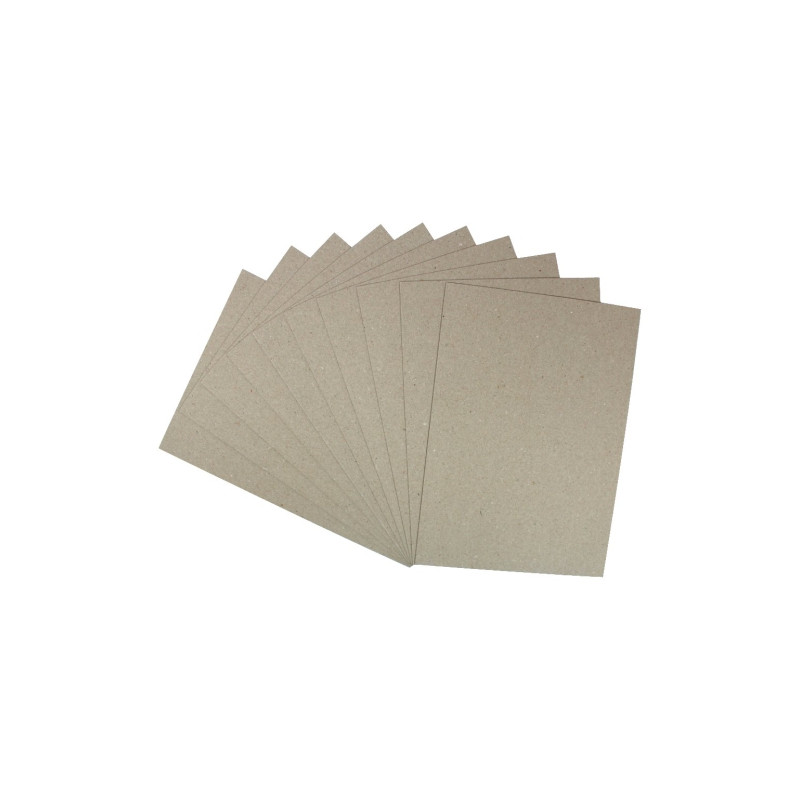 Escuela gray bookbinding cardboard 10 pcs