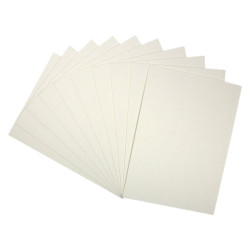 Escuela cream bookbinding cardboard 10 pcs