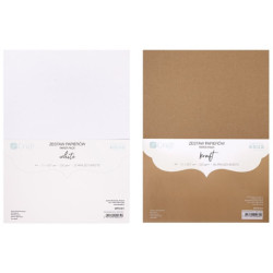 DP Craft zestaw papierów 220g A4 20ark - sklep plastyczny - szał dla p