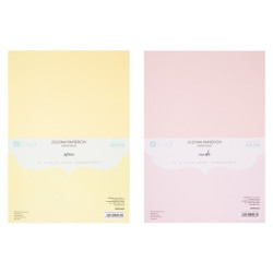 DP Craft zestaw papierów 220g A4 20ark - sklep plastyczny - szał dla p