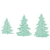DP Craft Christmas tree cutting dies 3 pcs