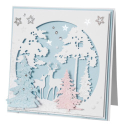 DP Craft Christmas tree cutting dies 3 pcs