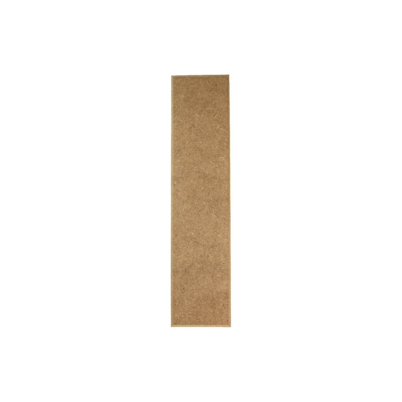 Rectangular MDF plaque icon 9.5x40.5cm