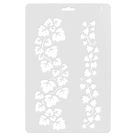 Koh-i-noor stencil leaves 01 17.5 x 26 cm