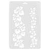 Koh-i-noor stencil leaves 01 17.5 x 26 cm