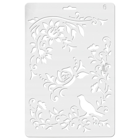 Koh-i-noor szablon skowronek 06 17,5 x 26 cm - sklep plastyczny - szał