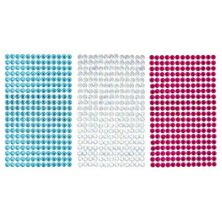 Dp craft self-adhesive crystals 6 mm 260 pcs