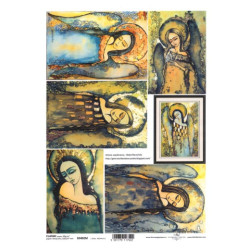 Papier do decoupage beata raczyńska A4 ITD D0492M - sklep plastyczny -