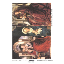 Rice paper for decoupage quentin massys A4 ITD R1625
