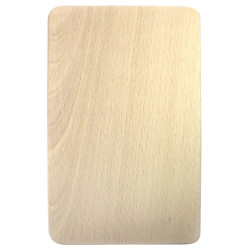 Rectangular wooden board 22 x 14 x 1 cm
