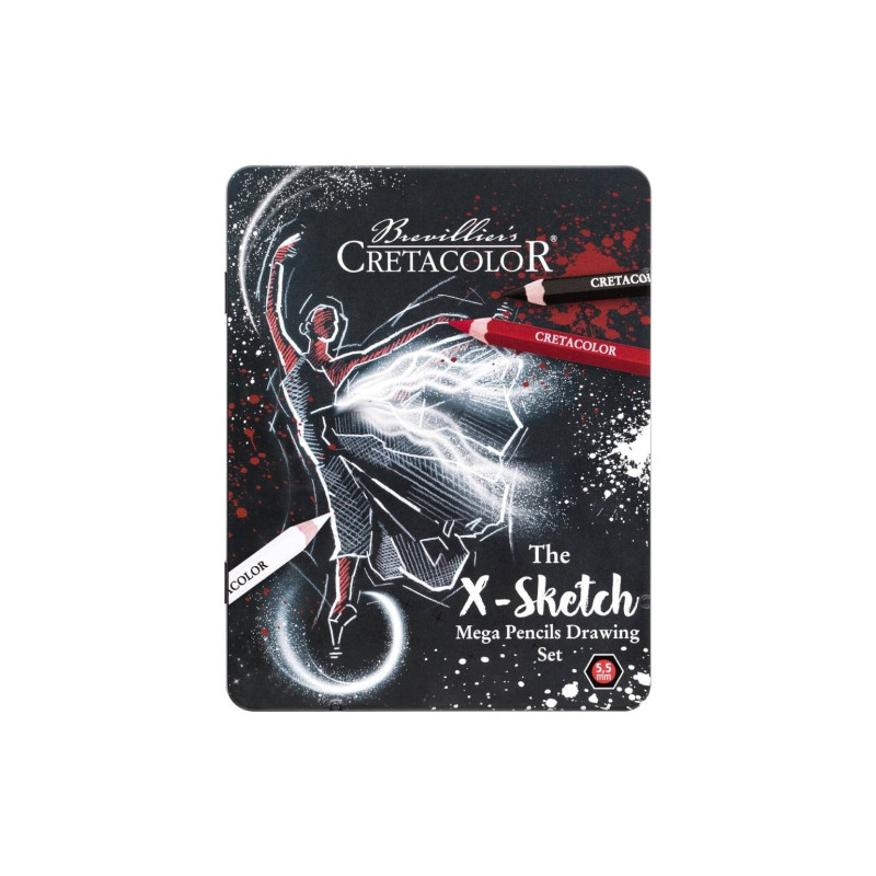 Cretacolor x-sketch art set 12 pieces