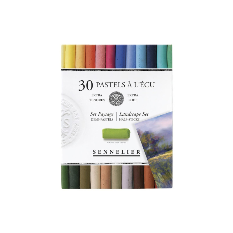 Sennelier landscape zestaw 30 półpasteli suchych - sklep plastyczny -