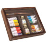Sennelier rive gauche set of 12 oil paints with accessories