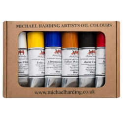 Michael Harding introductory set zestaw 6 farb olejnych 40 ml - sklep