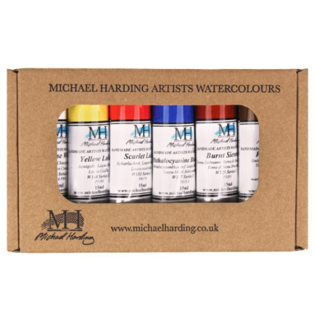 Michael Harding primary set zestaw 6 akwareli 15 ml - sklep plastyczny