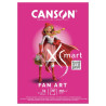 Canson xsmart fan art block A4 250g 20 arks