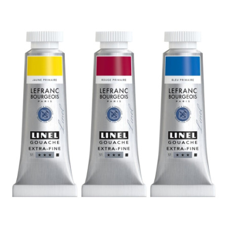 Lefranc Bourgeois linel gouache extra fine 14ml - sklep plastyczny - s