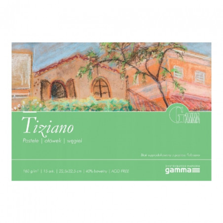 Blok Gamma tiziano do pasteli 160g 15ark 22,5x32,5 cm