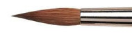 Da Vinci kolinsky-rotmarder round natural brushes series 36