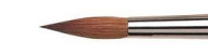 Da Vinci kolinsky-rotmarder round natural brushes series 36