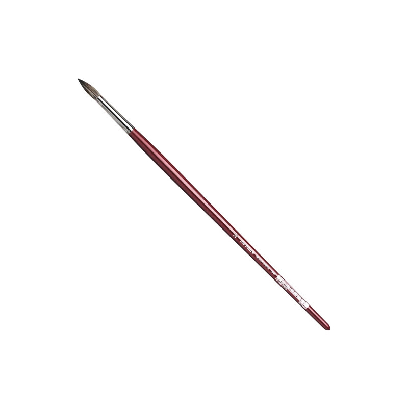 Da Vinci black sable round natural brushes series 1640